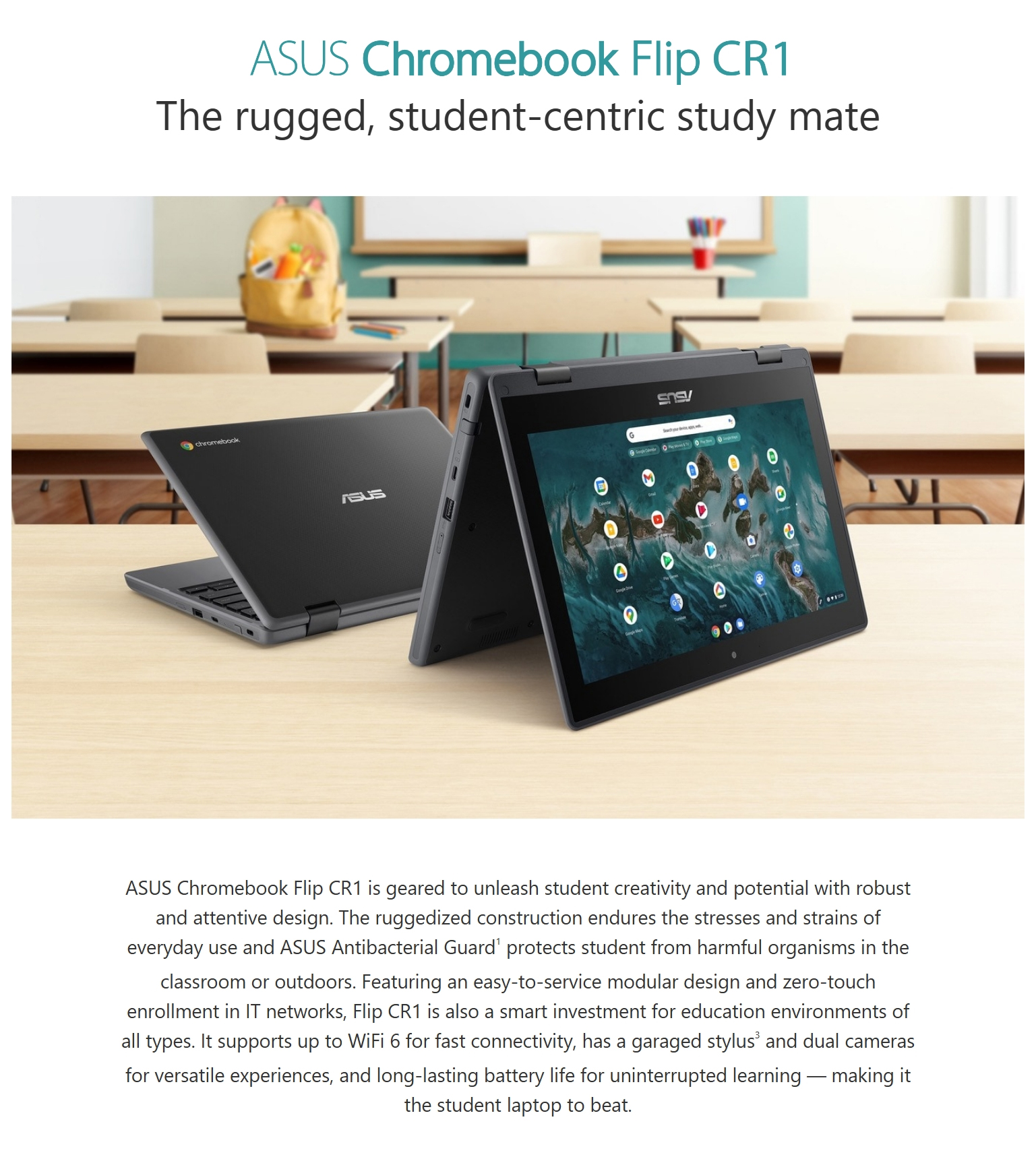 Asus-Laptops-Asus-Chromebook-Flip-CR1-11-6in-HD-Touch-Intel-Celeron-N4500-32GB-eMMC-4GB-RAM-ChromeOS-Laptop-CR1100FKA-BP0330-1