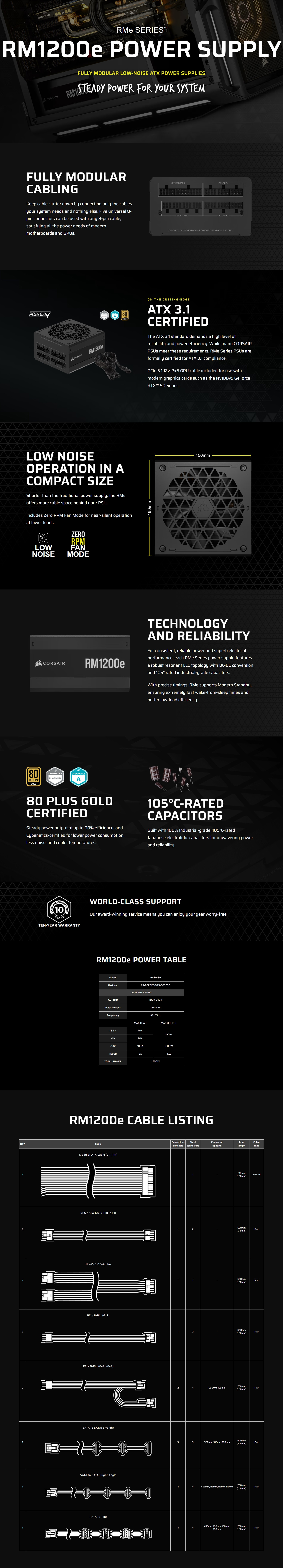Power-Supply-PSU-Corsair-RM1200e-1200W-80-Gold-Fully-Modular-ATX-3-0-Power-Supply-CP-9020258-AU-1