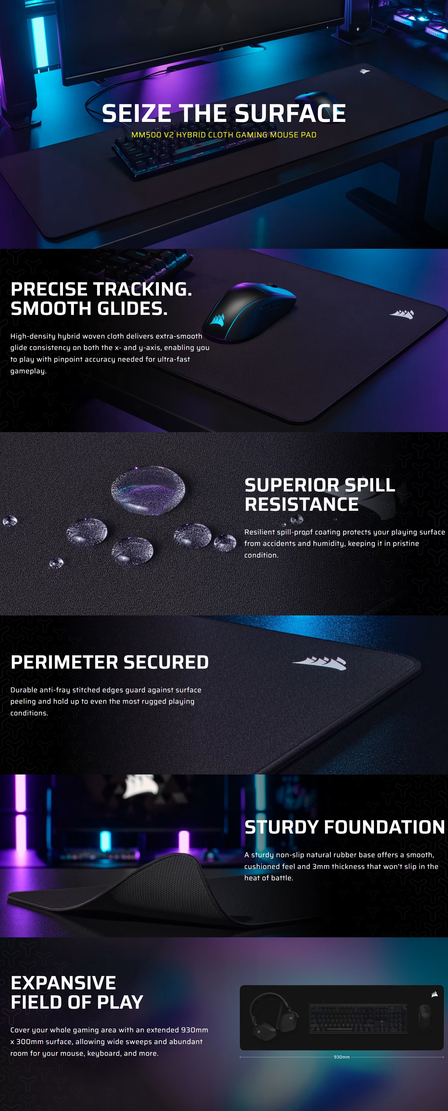 Mouse-Pads-Corsair-MM500-v2-Hybrid-Cloth-Gaming-Mouse-Pad-Extended-Version-CH-941B141-WW-1