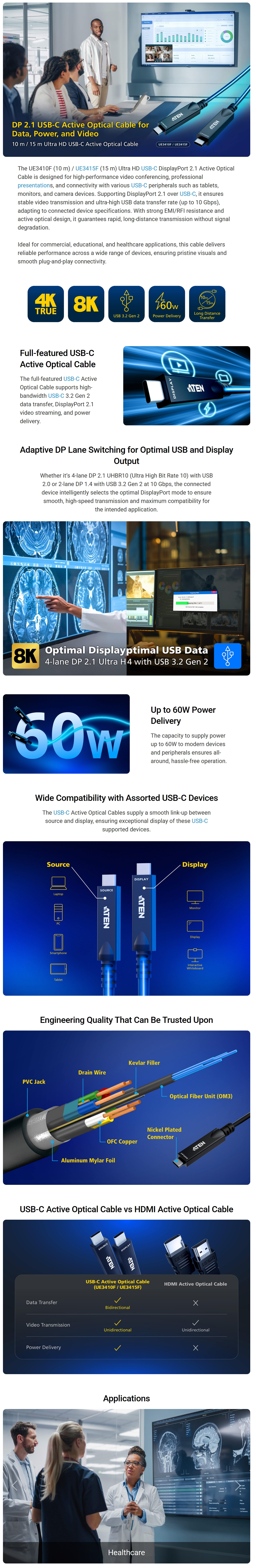 USB-Cables-Aten-Ultra-HD-USB-C-Active-Optical-Cable-10m-UE3410F-1