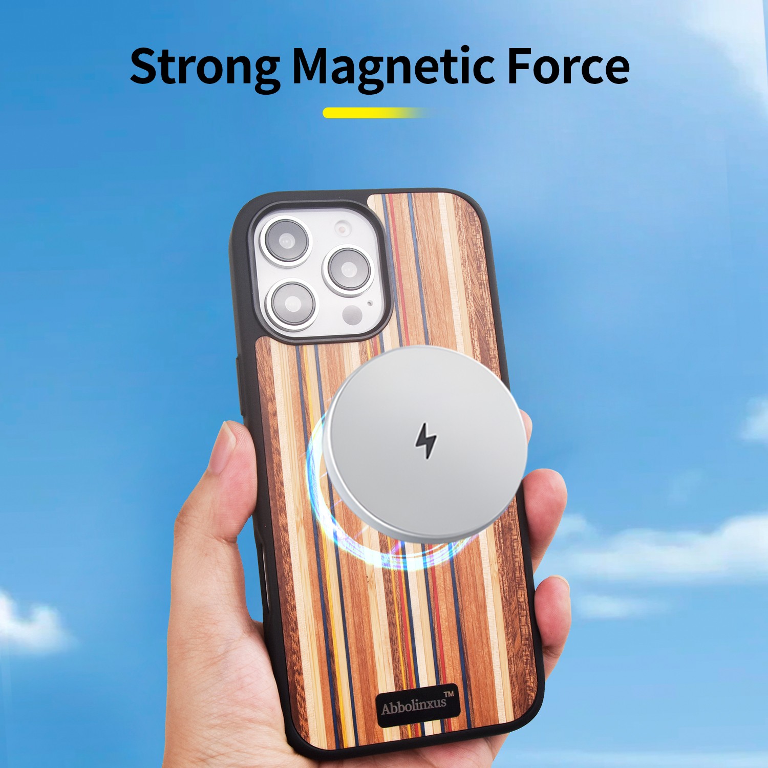 Phone-Cases-for-iPhone-15-Pro-Max-Magnetic-Wood-Case-Unique-Classy-Shockproof-Protective-Cover-Compatible-with-MagSafe-Magnetic-Charging-Color-Wood-iPhone-155