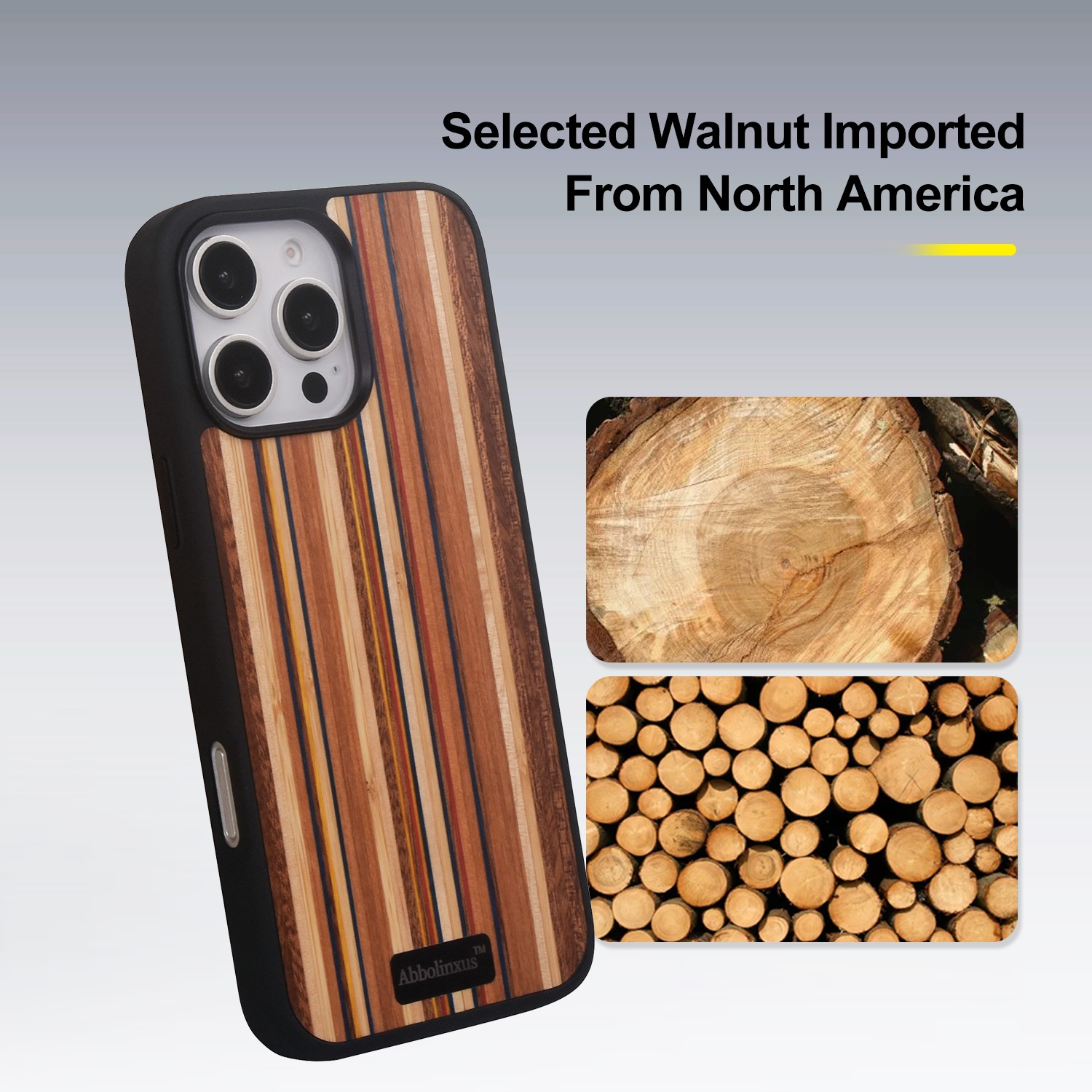 Phone-Cases-for-iPhone-15-Pro-Max-Magnetic-Wood-Case-Unique-Classy-Shockproof-Protective-Cover-Compatible-with-MagSafe-Magnetic-Charging-Color-Wood-iPhone-156