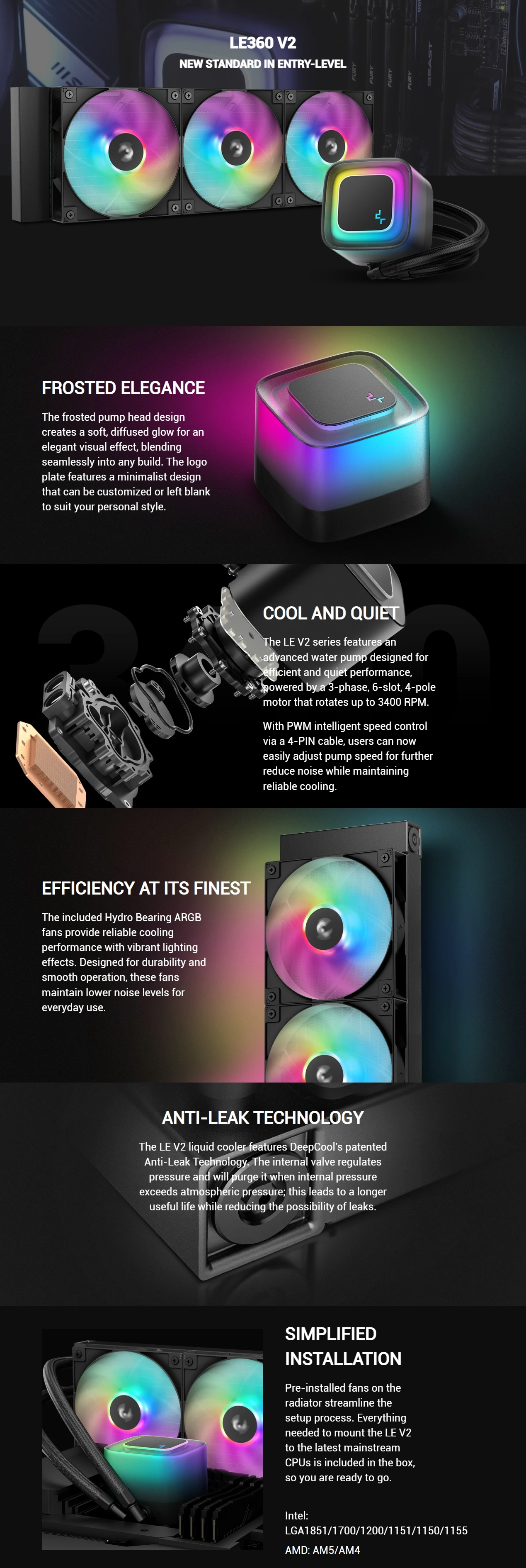 CPU-Cooling-DeepCool-LE360-V2-360mm-RGB-Liquid-CPU-Cooler-R-LE360-BKAMMC-G-2-1