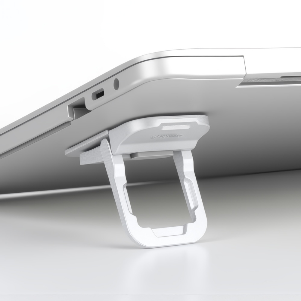 Laptop-Accessories-iCreate-Mini-Portable-Laptop-Metal-Stand-for-Desk-Keyboard-Riser-2pcs-Silver-18