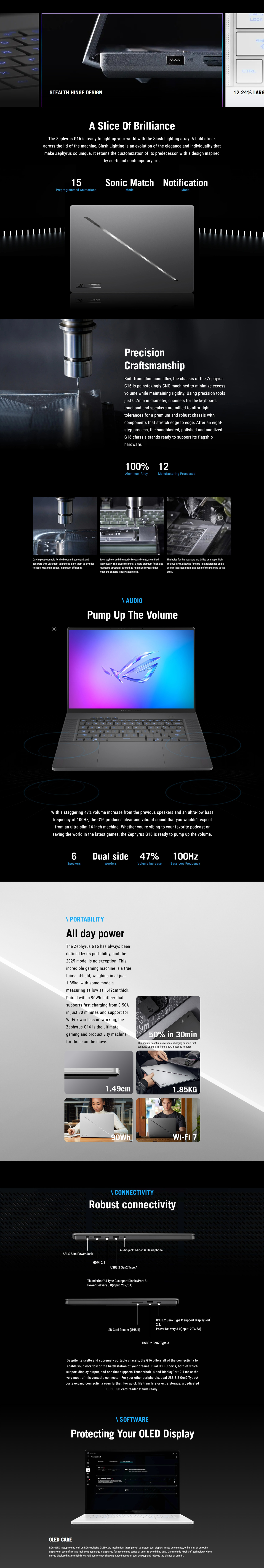 Asus-Laptops-Asus-ROG-Zephyrus-G16-16in-WQXGA-OLED-240Hz-Ultra-9-285H-RTX-5060-1TB-SSD-32GB-RAM-W11H-Gaming-Laptop-GU605CM-QR017W-13