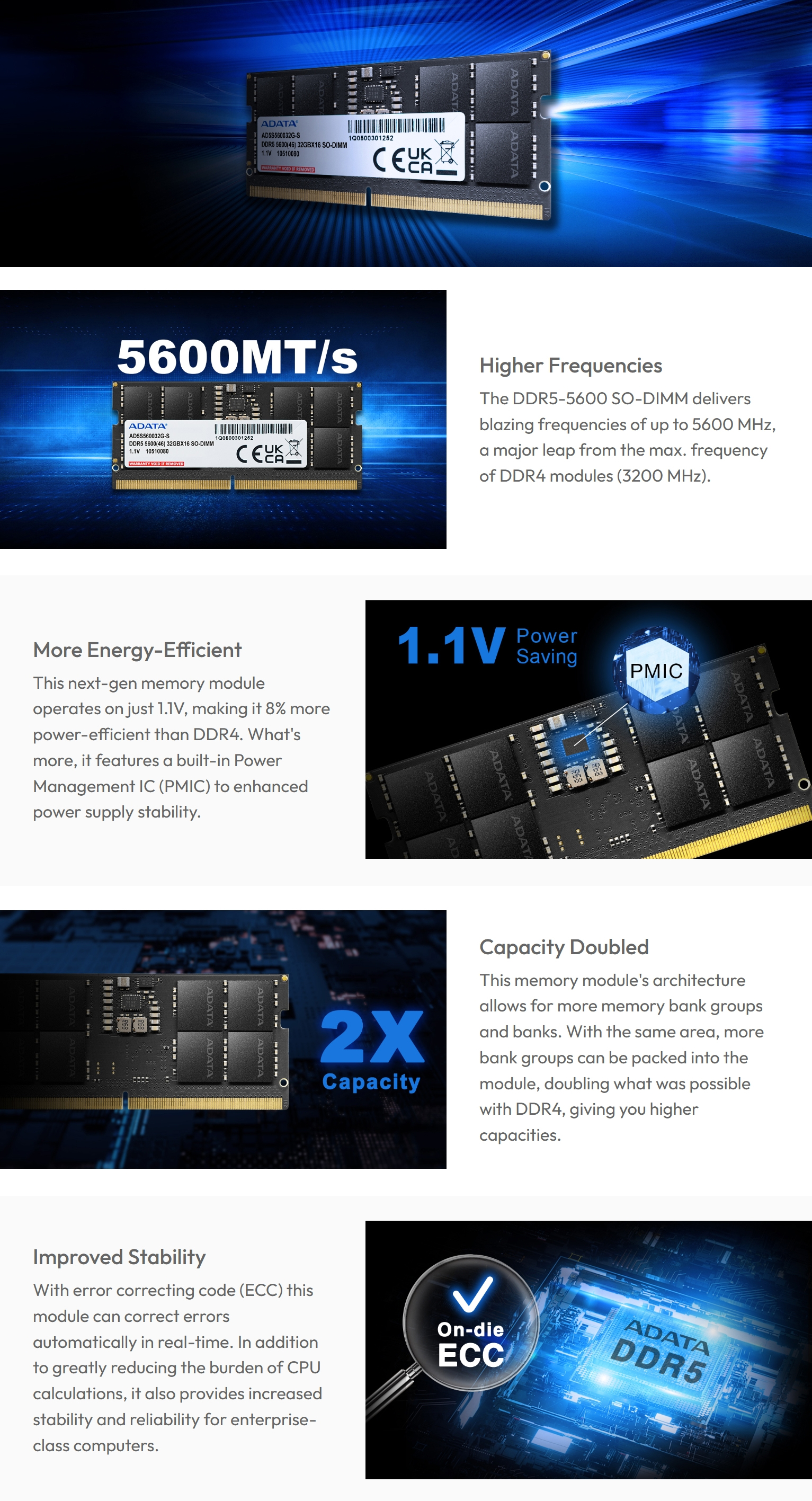 Laptop-SODIMM-RAM-ADATA-32GB-1x32GB-AD5S560032G-S-5600MHz-SODIMM-DDR5-RAM-1