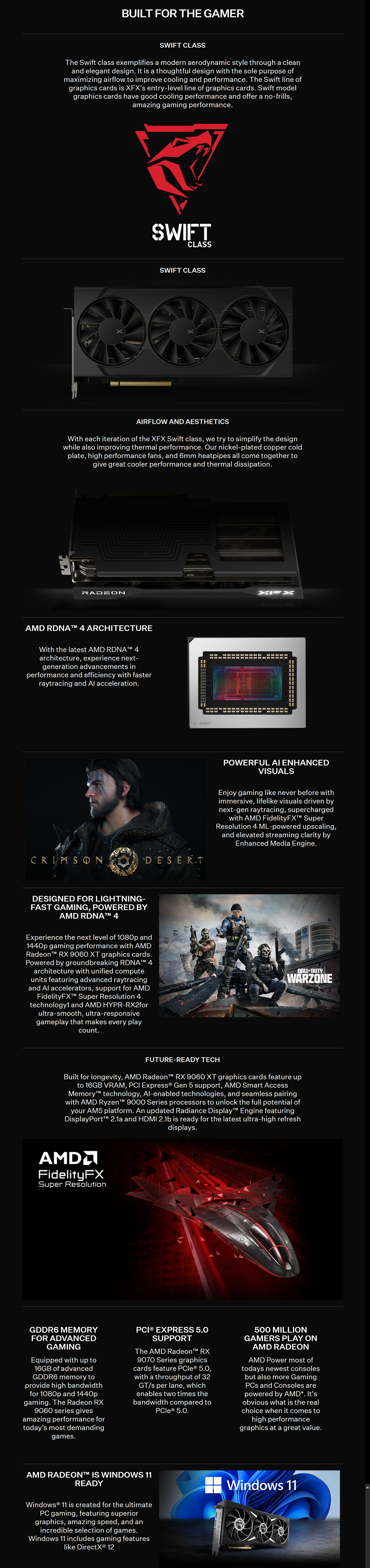 XFX-Swift-AMD-Radeon-RX-9060-XT-OC-Triple-Fan-Gaming-Edition-16G-Graphics-Card-RX-96TS316B7-1
