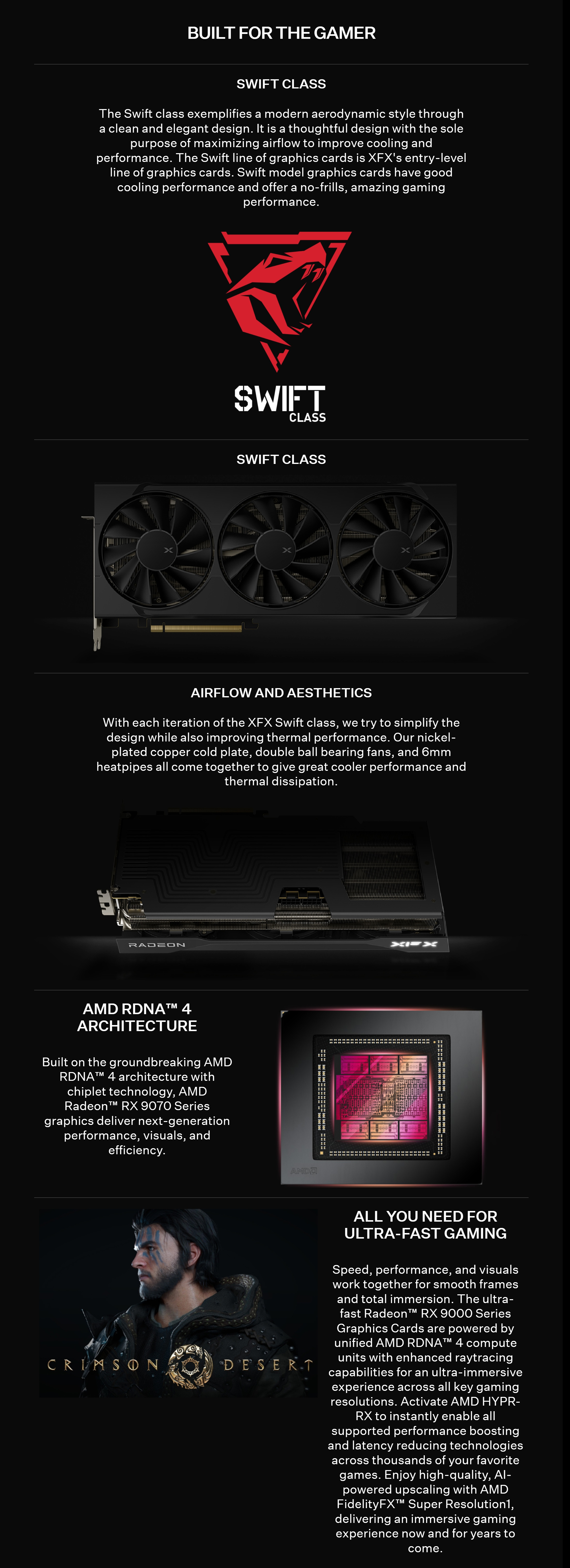 XFX-Swift-AMD-Radeon-RX-9070-XT-Triple-Fan-Gaming-Edition-16G-Graphics-Card-RX-97TSWF3B9-1