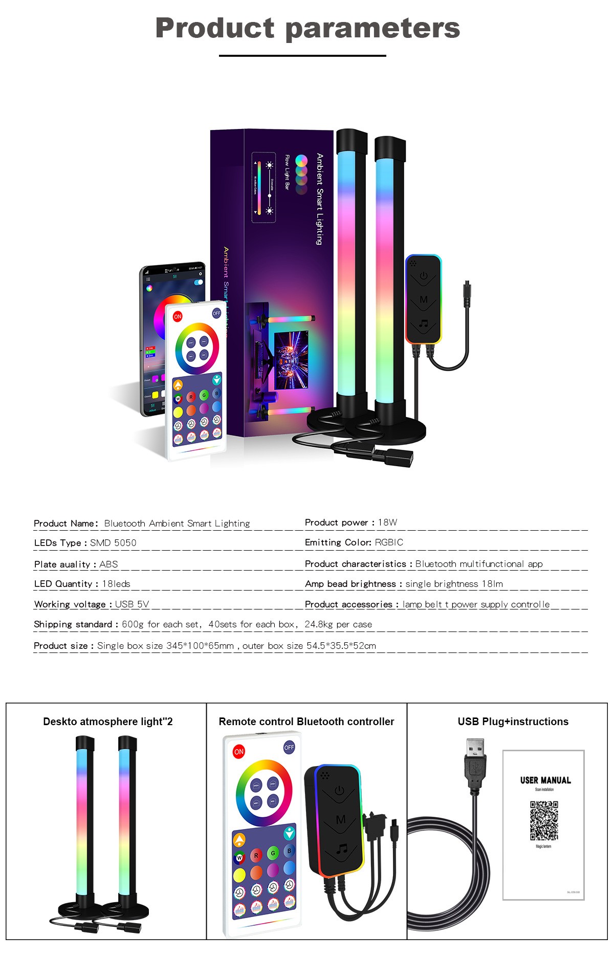 Ambient-Light-Sunwhale-RGB-Music-Pickup-Lamp-Ideal-for-TV-Background-Computer-Desktop-Bedside-and-Atmosphere-Rhythm-Lighting-2-pack-9