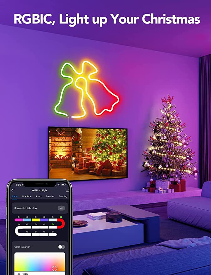 Ambient-Light-Sunwhale-WiFi-Bluetooth-RGB-Music-Neon-Light-Strip-DIY-with-Tuya-Alexa-and-Google-3M-34