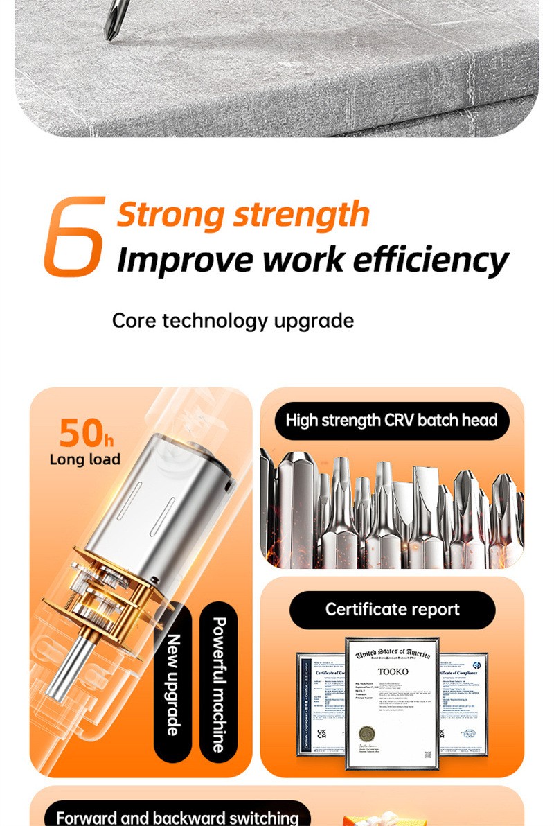 Measuring-Tools-46-in-1-Precision-Electric-Screwdriver-Set-Rechargeable-High-Torque-Low-Noise-Long-Battery-Life-Compact-Repair-Tool-for-Home-Electronics-Grey-10