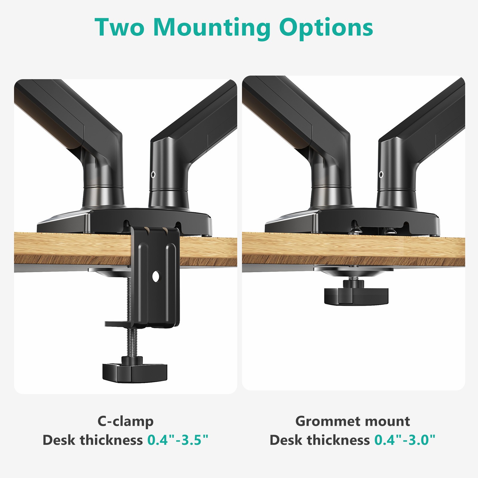 Monitor-Accessories-Dual-Monitor-Stand-360-Rotation-90-Swivel-70-45-Tilt-Heavy-Duty-Metal-VESA-Mount-for-13-to-34-Inch-Screens-Black-7