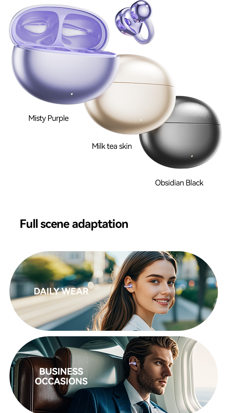 Open-Ear-Earbuds-Wireless-Bluetooth-5-4-Clip-on-Headphones-with-Mic-50H-Playtime-Ipx5-Waterproof-Ideal-for-Sports-Workouts-Purple-13