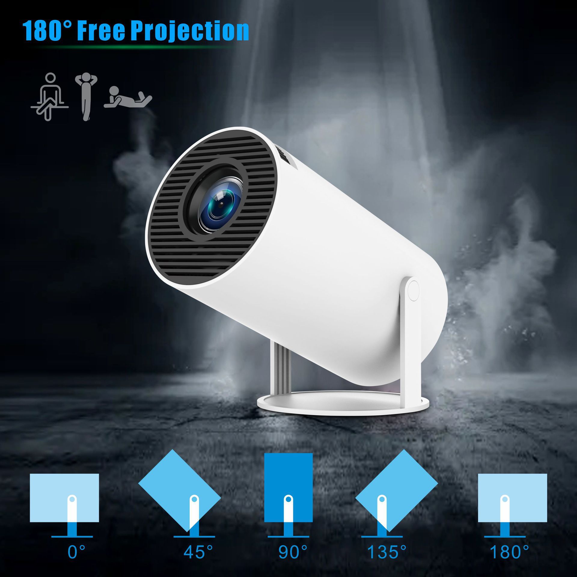 Projectors-Portable-4K-HD-Mini-Projector-Support-Android-11-0-Dual-WIFI-Wireless-5-2-Mini-Projector-with-Auto-Keystone-Correction-180-Adjustment-15