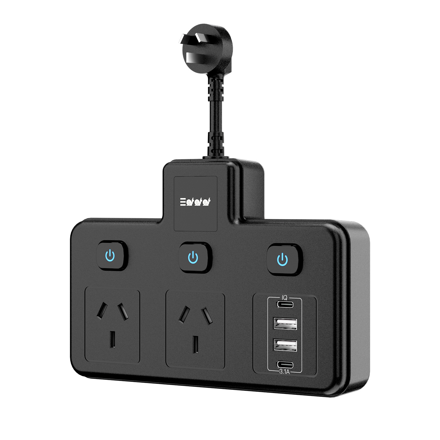 Switches-and-Sockets-1-to-6-Socket-Converter-with-Independent-Switch-Control-Multi-Port-USB-Charging-and-Touch-Night-Light-Black-3