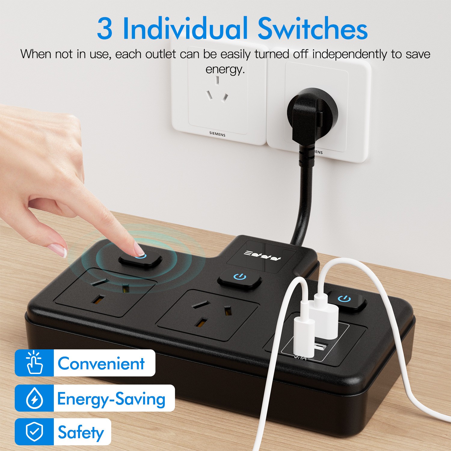 Switches-and-Sockets-1-to-6-Socket-Converter-with-Independent-Switch-Control-Multi-Port-USB-Charging-and-Touch-Night-Light-White-5