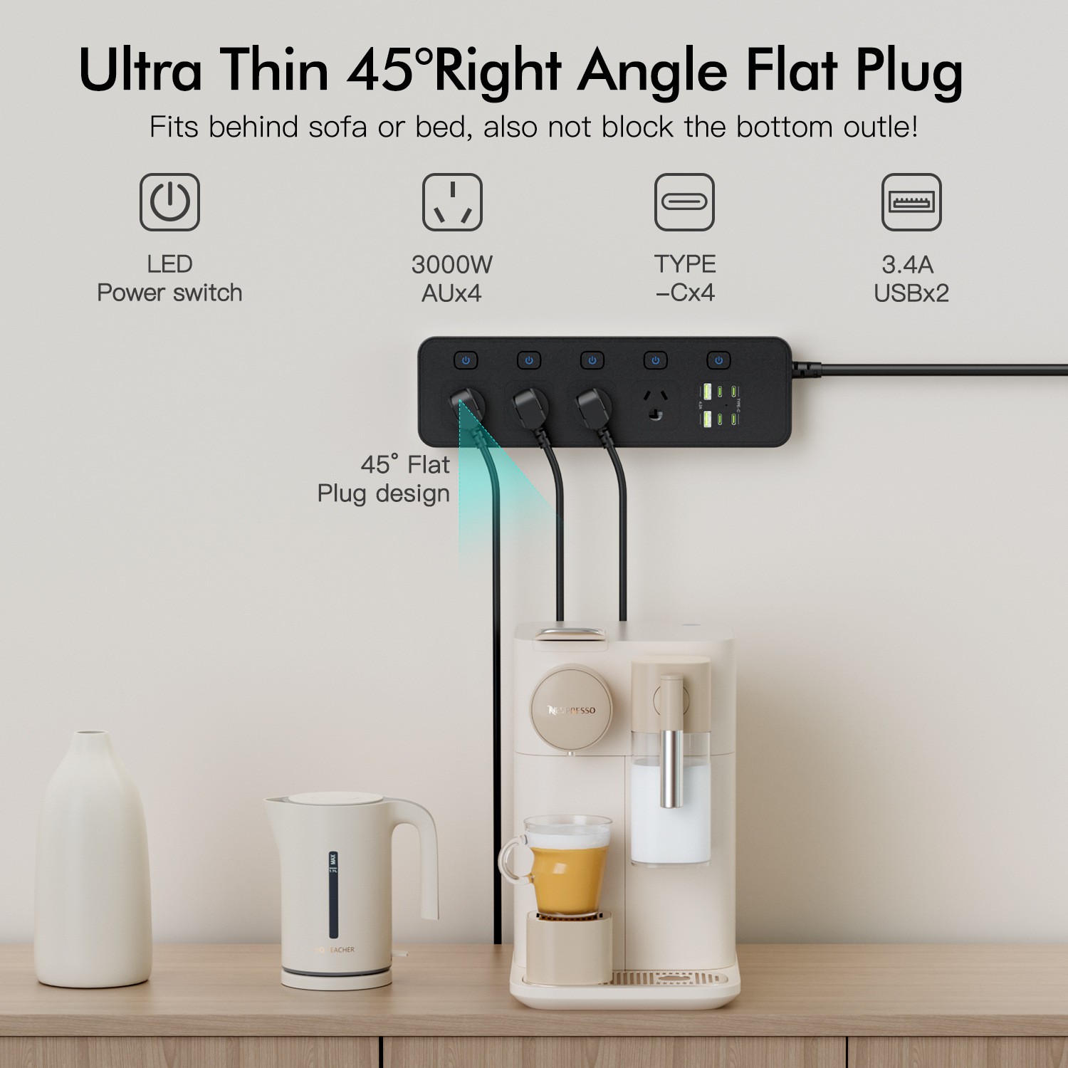 Switches-and-Sockets-Power-Strip-with-4-AC-Outlets-and-2-USB-Ports-4-USB-C-Charging-Ports-3000W-10A-1-8M-Long-Extension-Cord-for-Home-Office-Hotel-White-5