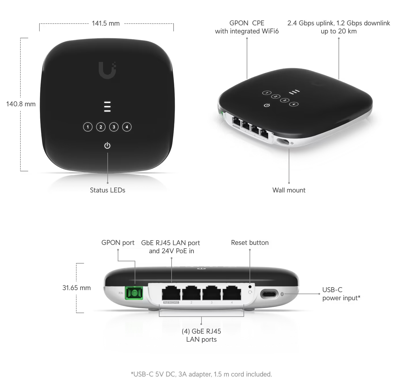 Routers-Ubiquiti-UFiber-Gigabit-WiFi6-Router-UF-WiFi6-1