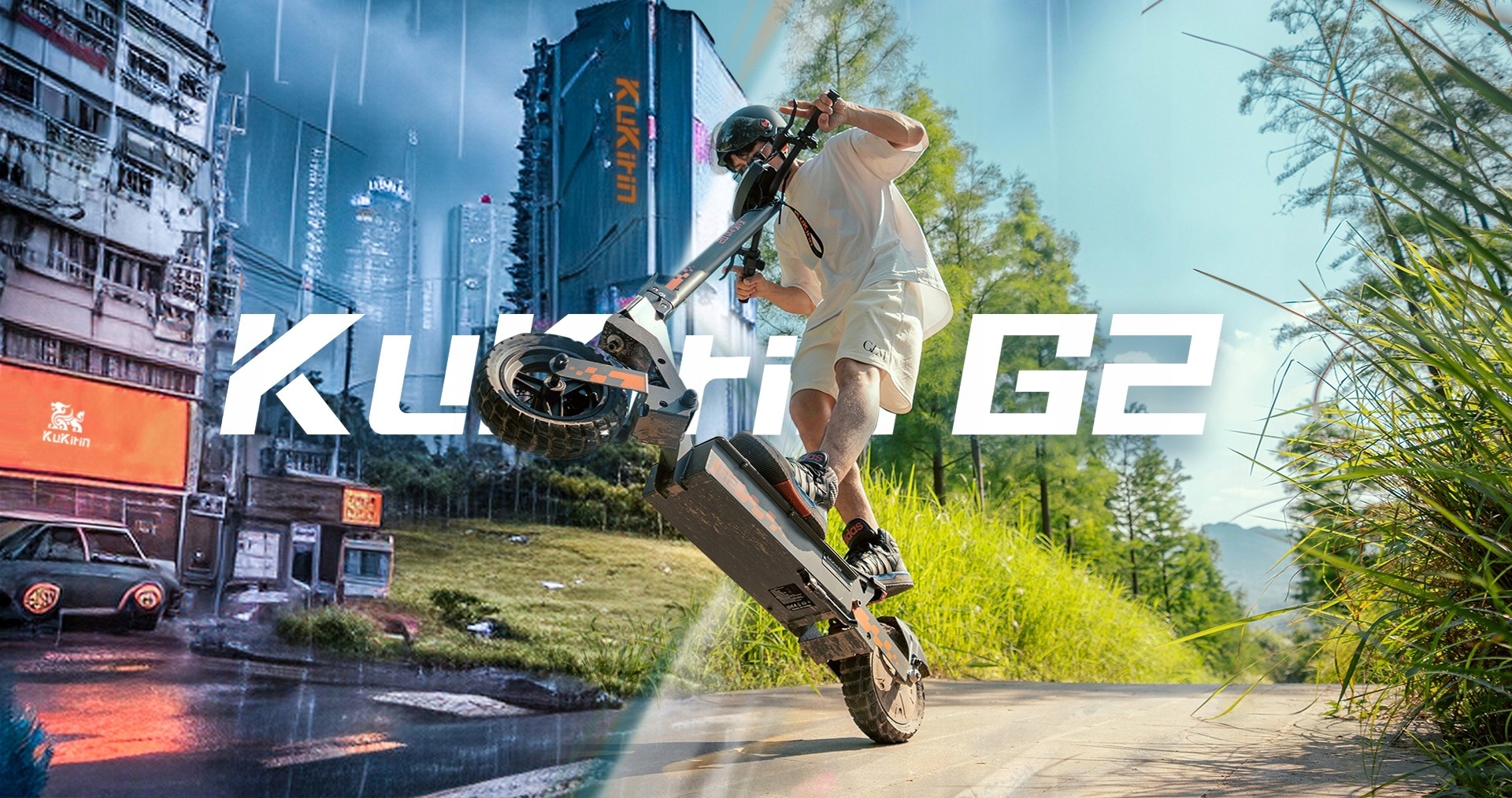 Electric-Scooters-KuKirin-G2-Folding-Electric-Scooter-15Ah-48V-1200W-45KM-H-Max-Range-55KM-10-off-Road-Tires-Electric-Vehicle-front-rear-disc-brakes-power-off-brake-11