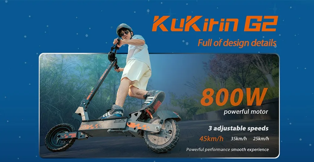 Electric-Scooters-KuKirin-G2-Folding-Electric-Scooter-15Ah-48V-1200W-45KM-H-Max-Range-55KM-10-off-Road-Tires-Electric-Vehicle-front-rear-disc-brakes-power-off-brake-15