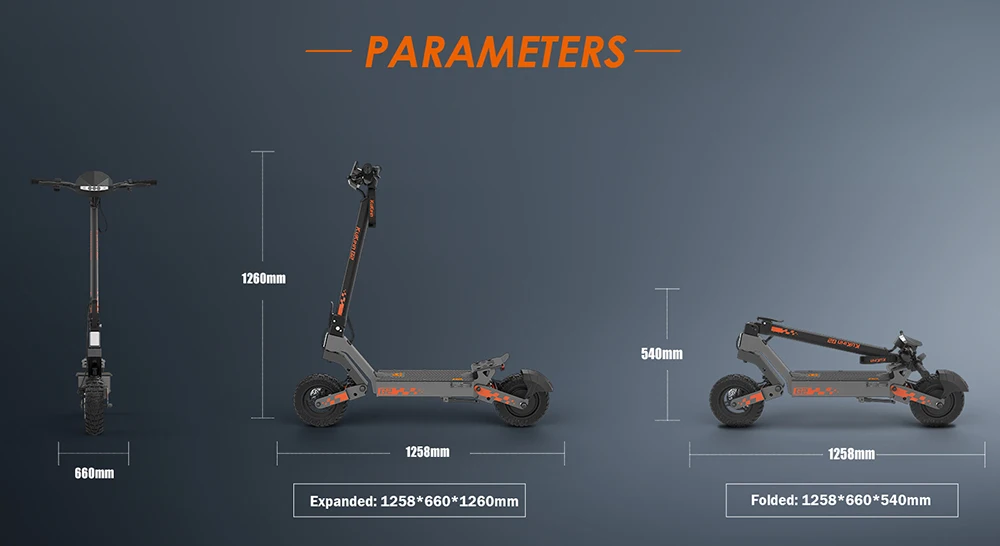 Electric-Scooters-KuKirin-G2-Folding-Electric-Scooter-15Ah-48V-1200W-45KM-H-Max-Range-55KM-10-off-Road-Tires-Electric-Vehicle-front-rear-disc-brakes-power-off-brake-30