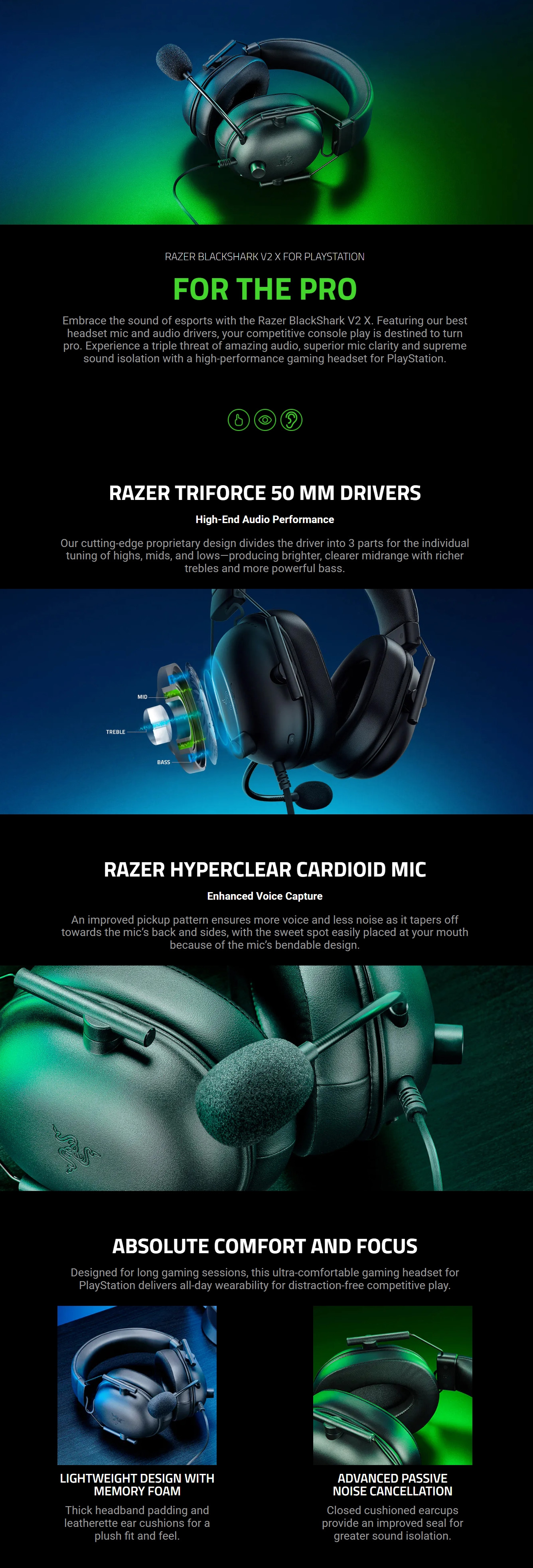 Headphones-Razer-BlackShark-V2-X-For-PlayStation-Wired-Console-esports-Headset-Black-EU-ANZ-Packaging-1