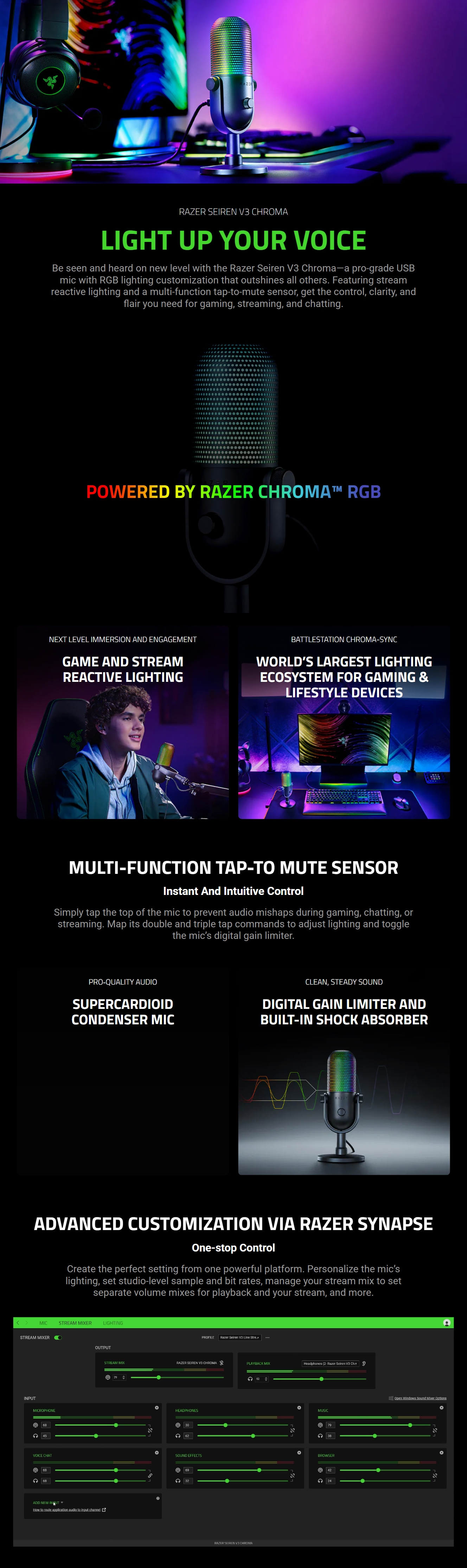 Headphones-Razer-Seiren-V3-Chroma-RGB-USB-Microphone-with-Tap-to-Mute-White-Edition-FRML-Packaging-1