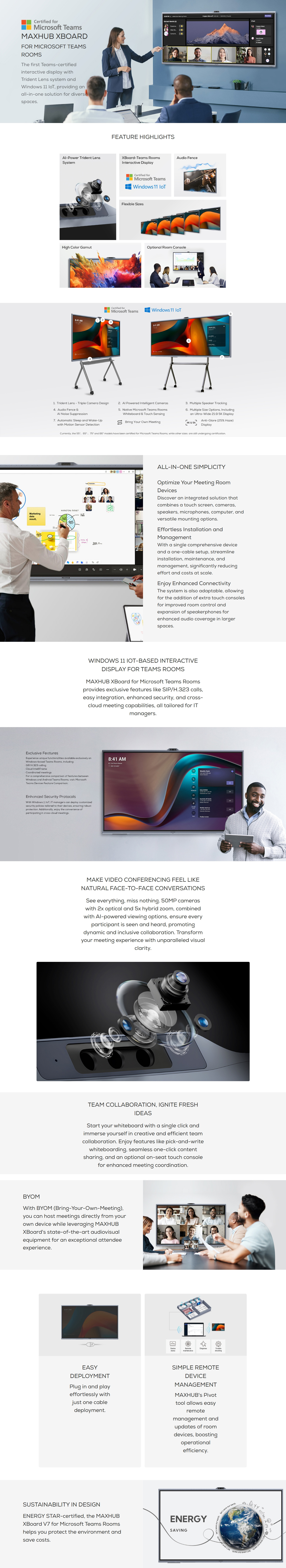Interactive-Panels-MAXHUB-XBoard-V7-series-V655T-65-4K-Microsoft-Teams-Rooms-Interactive-Touch-Display-1