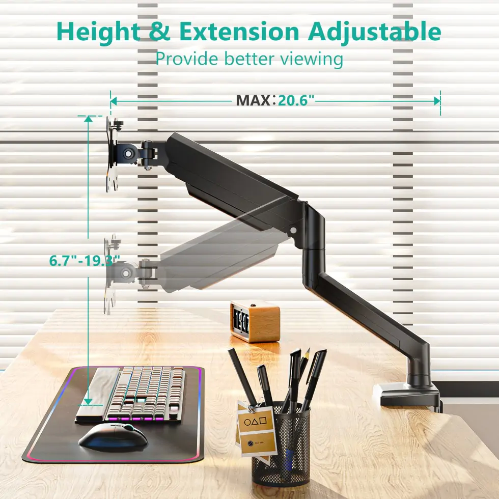 Monitor-Accessories-Computer-Monitor-Stand-for-13-34-Screens-Weight-Up-to-22-lbs-Height-Adjustable-Display-Arm-Full-Motion-Home-Office-Monitor-Mount-Black-16