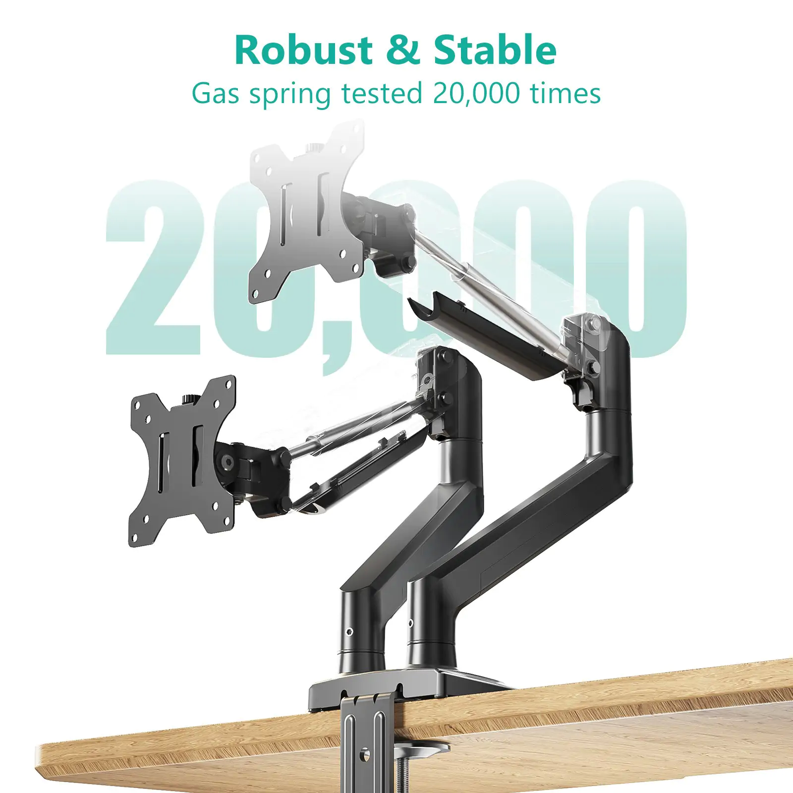 Monitor-Accessories-Computer-Monitor-Stand-for-13-34-Screens-Weight-Up-to-22-lbs-Height-Adjustable-Display-Arm-Full-Motion-Home-Office-Monitor-Mount-Black-7