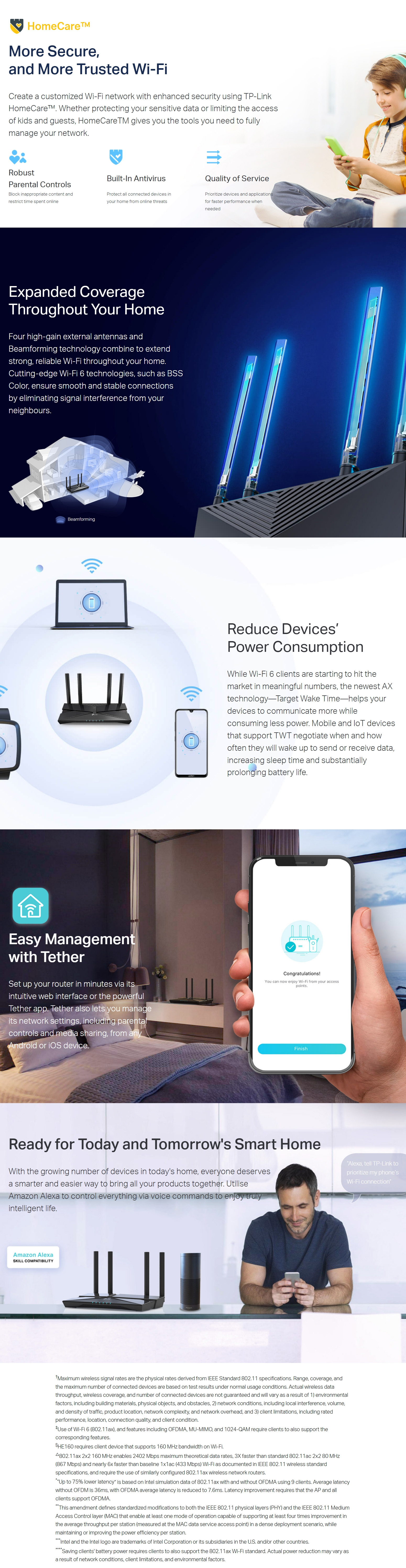 Routers-TP-Link-AX3000-Dual-Band-Gigabit-Wi-Fi-6-Router-Archer-AX50-2
