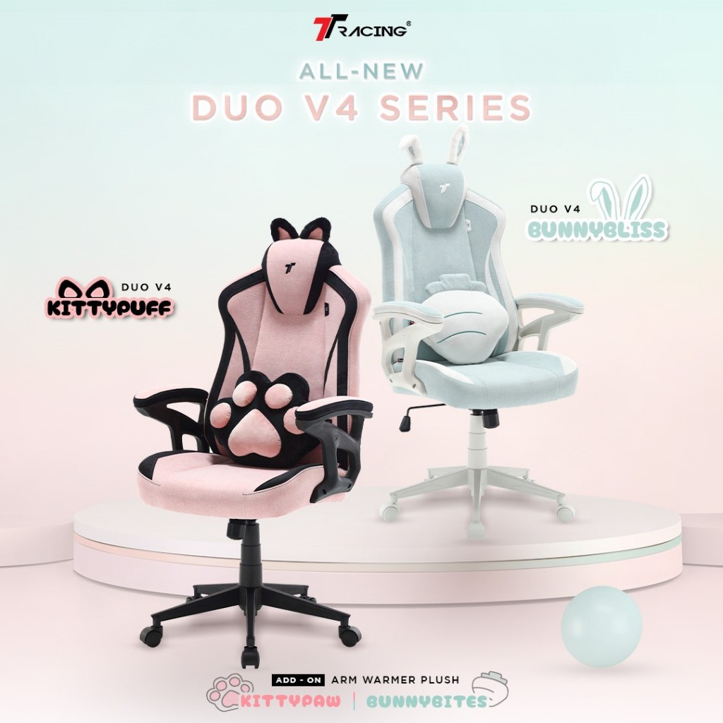 Gaming-Chairs-TTRacing-DUO-V4-Air-Threads-Fabric-Gaming-Chair-KittyPuff-11