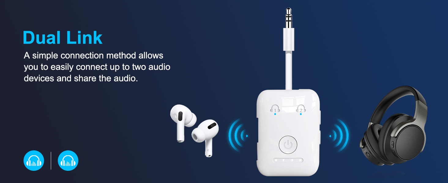 Bluetooth-Adapters-Premium-Bluetooth-5-4-Transmitter-Airplane-Wireless-Adapter-Supports-2-AirPods-Headphones-Bluetooth-Transmitter-for-TV-Airplane-Gym-with-aptX-Ad-10