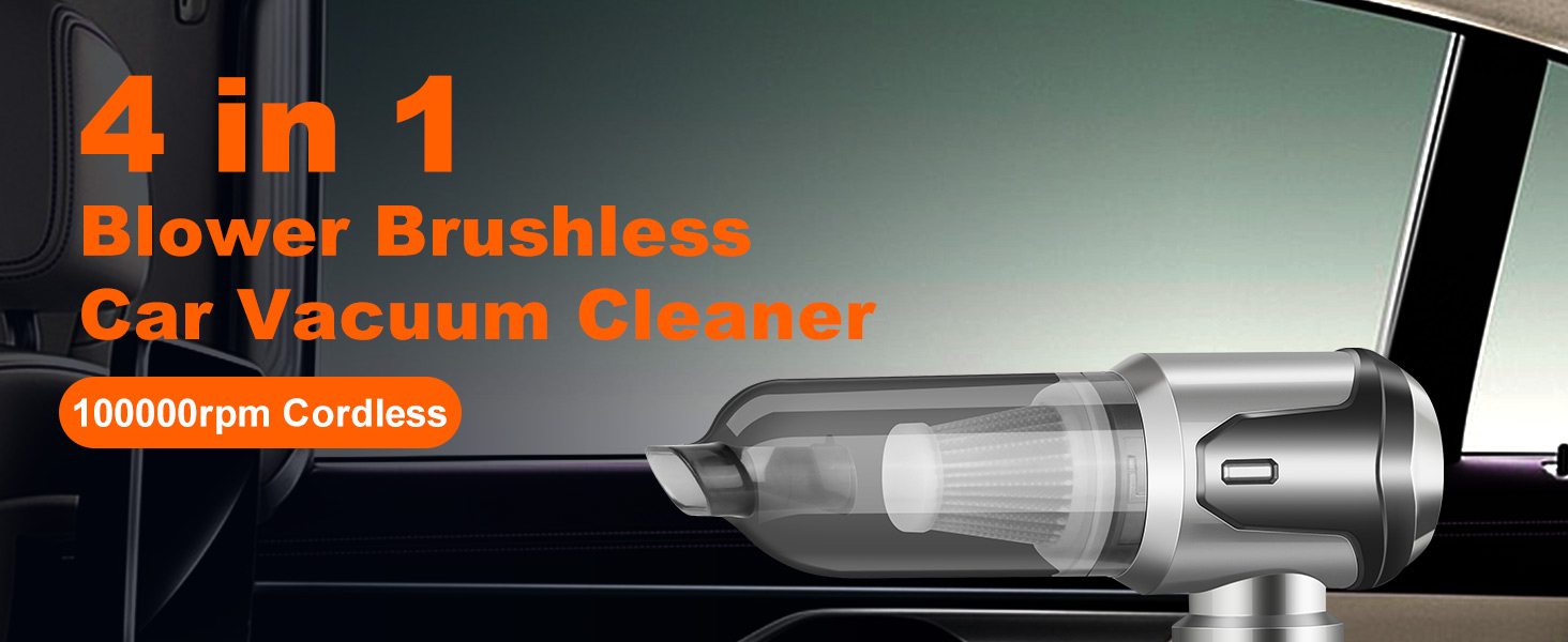 Vacuum-Cleaners-Car-Vacuum-Cleaner-Cordless-22000PA-High-Power-Suction-4-in-1-Multifunctional-Design-Brushless-Motor-Rechargeable-Grey-Handheld-40-Min-Runtime-3