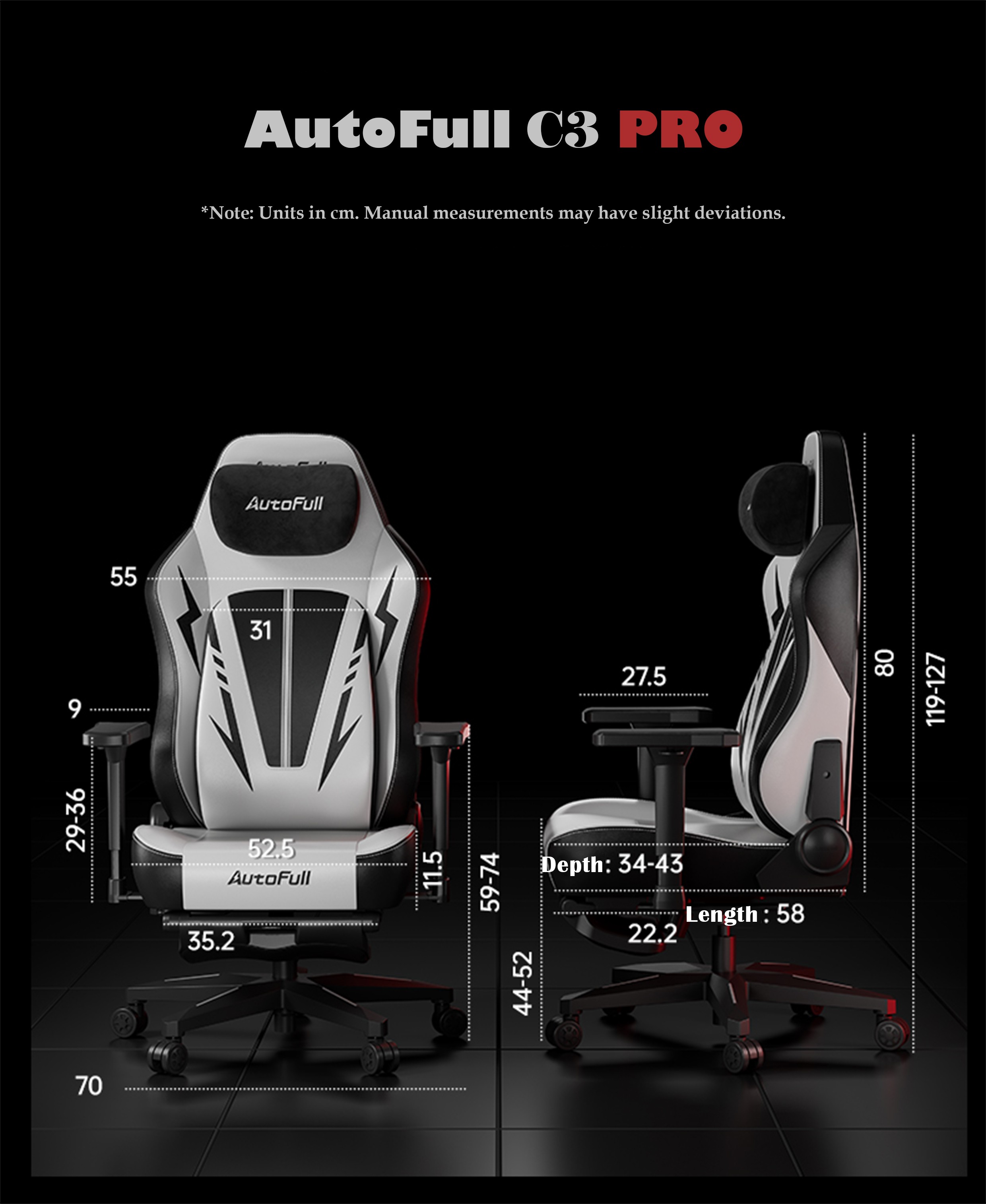 Gaming-Chairs-AutoFull-C3Pro-Gaming-Chair-With-3D-Headrest-Advanced-Lumbar-support-Silver-Black-31