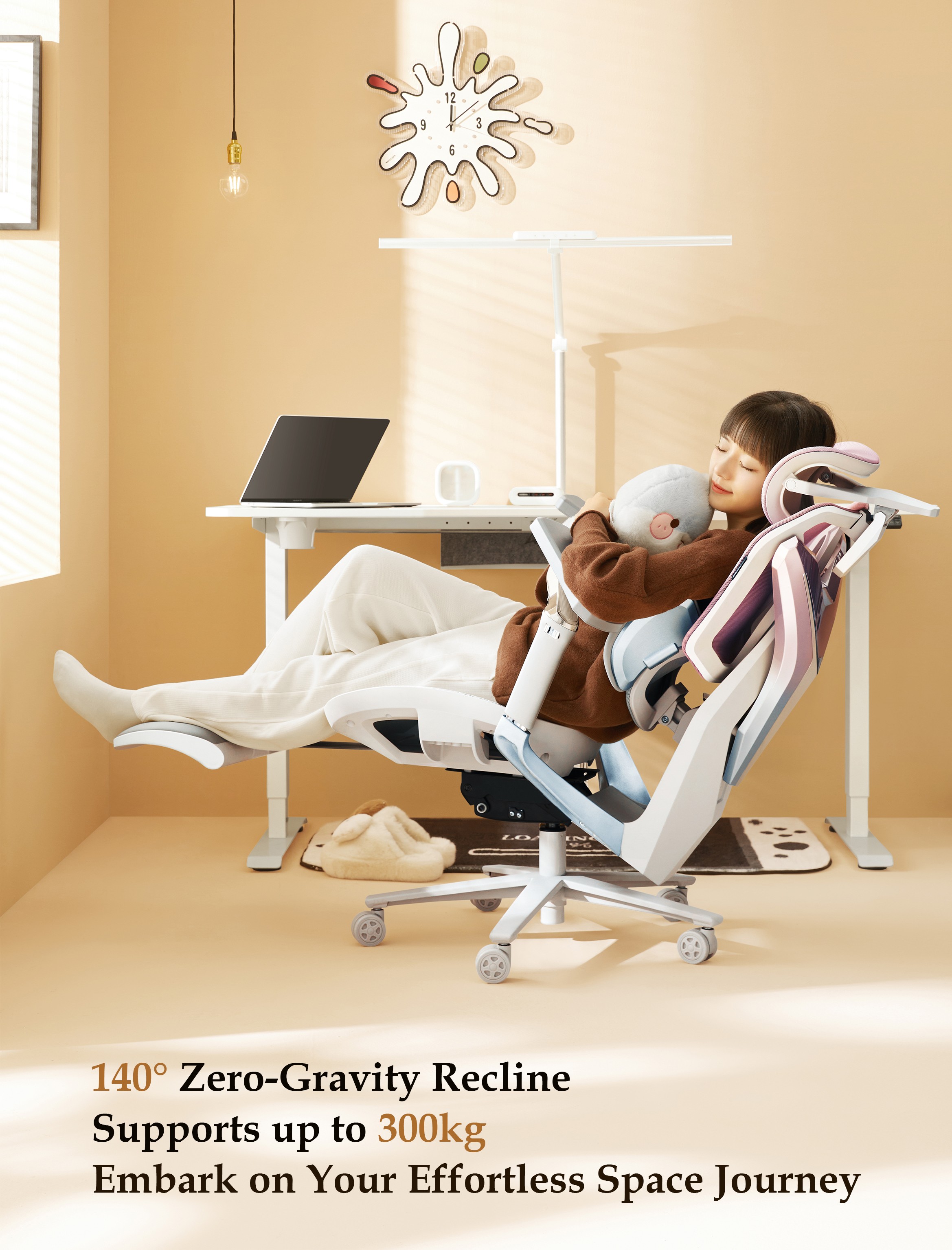 Gaming-Chairs-AutoFull-G7-Ergonomic-Gaming-Chair-With-3D-Headrest-Advanced-Lumbar-support-Cherry-blooms-White-16 Gaming-Chairs-AutoFull-G7-Ergonomic-Gaming-Chair-With-3D-Headrest-Advanced-Lumbar-support-Cherry-blooms-White-16