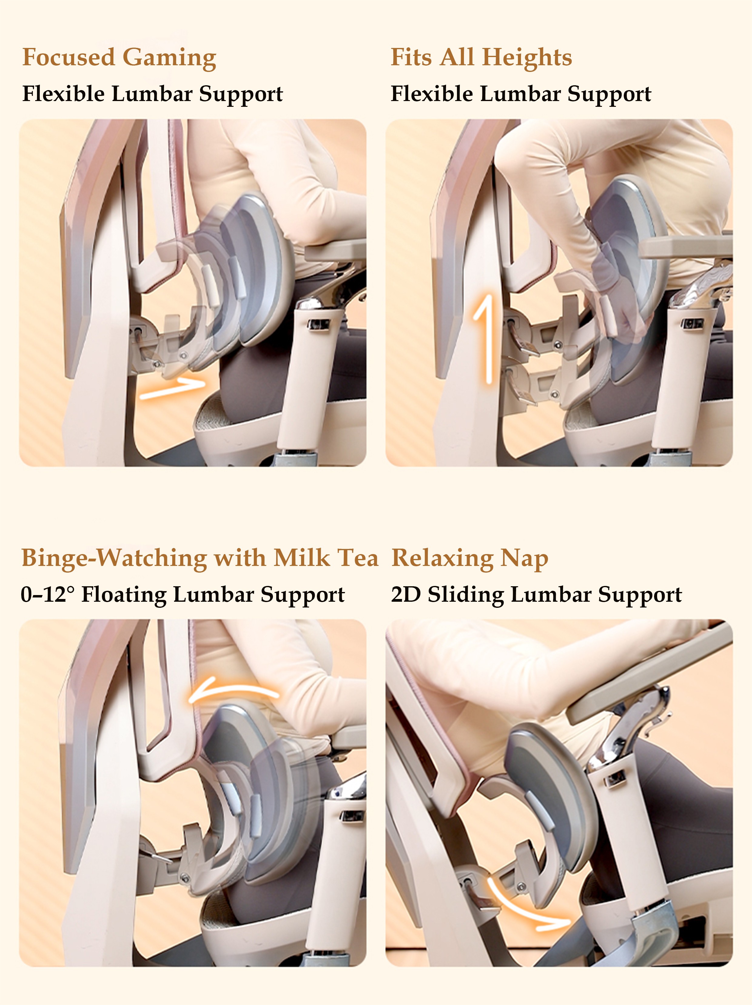 Gaming-Chairs-AutoFull-G7-Ergonomic-Gaming-Chair-With-3D-Headrest-Advanced-Lumbar-support-Cherry-blooms-White-17 Gaming-Chairs-AutoFull-G7-Ergonomic-Gaming-Chair-With-3D-Headrest-Advanced-Lumbar-support-Cherry-blooms-White-17