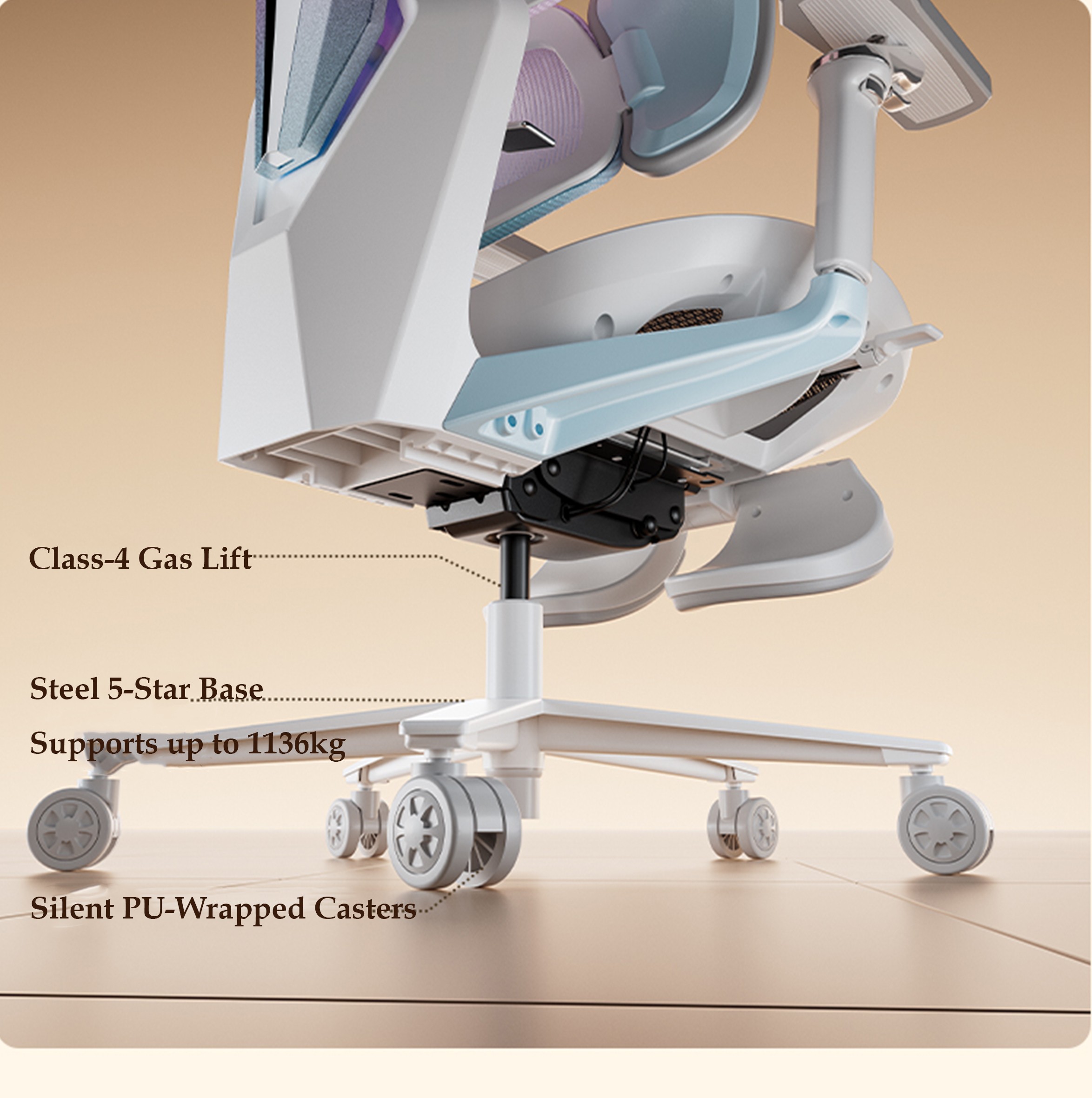 Gaming-Chairs-AutoFull-G7-Ergonomic-Gaming-Chair-With-3D-Headrest-Advanced-Lumbar-support-Cherry-blooms-White-18 Gaming-Chairs-AutoFull-G7-Ergonomic-Gaming-Chair-With-3D-Headrest-Advanced-Lumbar-support-Cherry-blooms-White-18