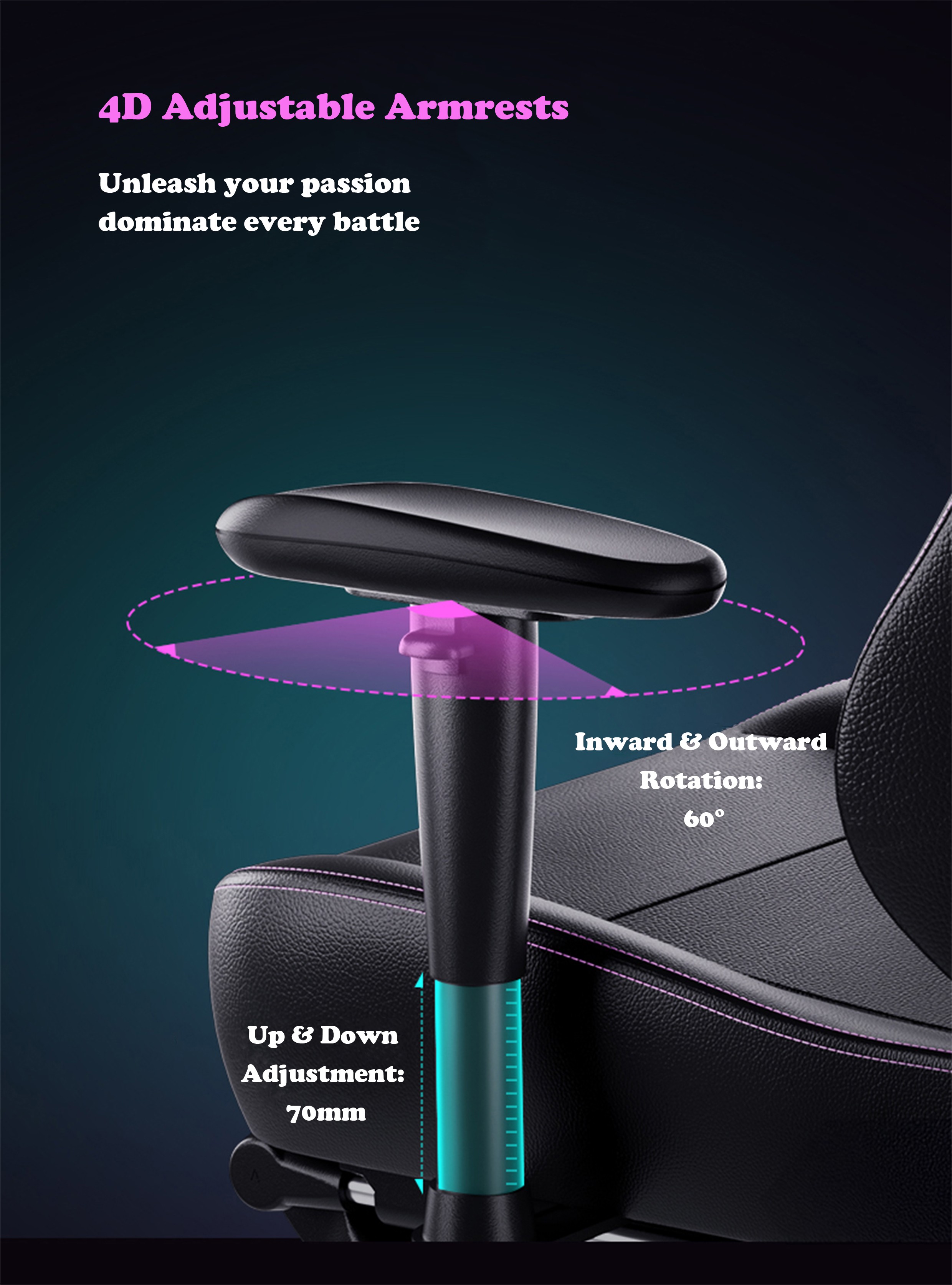 Gaming-Chairs-AutoFull-C3-Graffiti-Gaming-Chair-With-Built-In-Lumbar-Support-AF111BSSA-Black-Purple-37