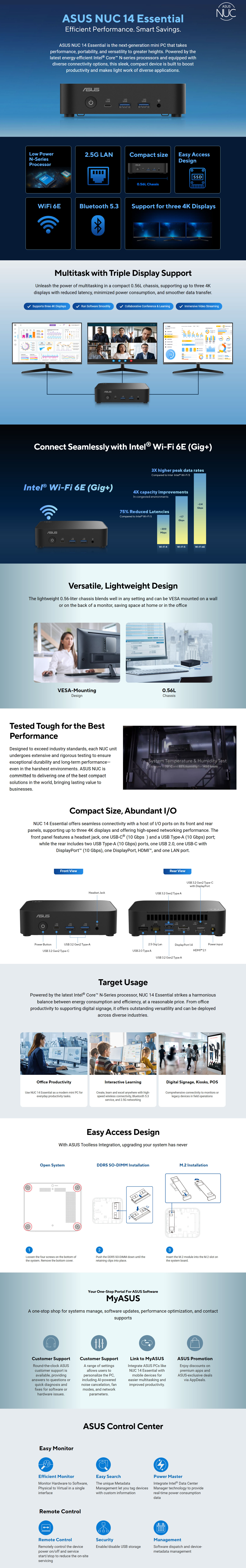 NUC-Brix-Mini-PCs-Asus-NUC-14-Essential-N150-Barebone-Mini-PC-Intel-N150-RNUC14MNK1500000-1