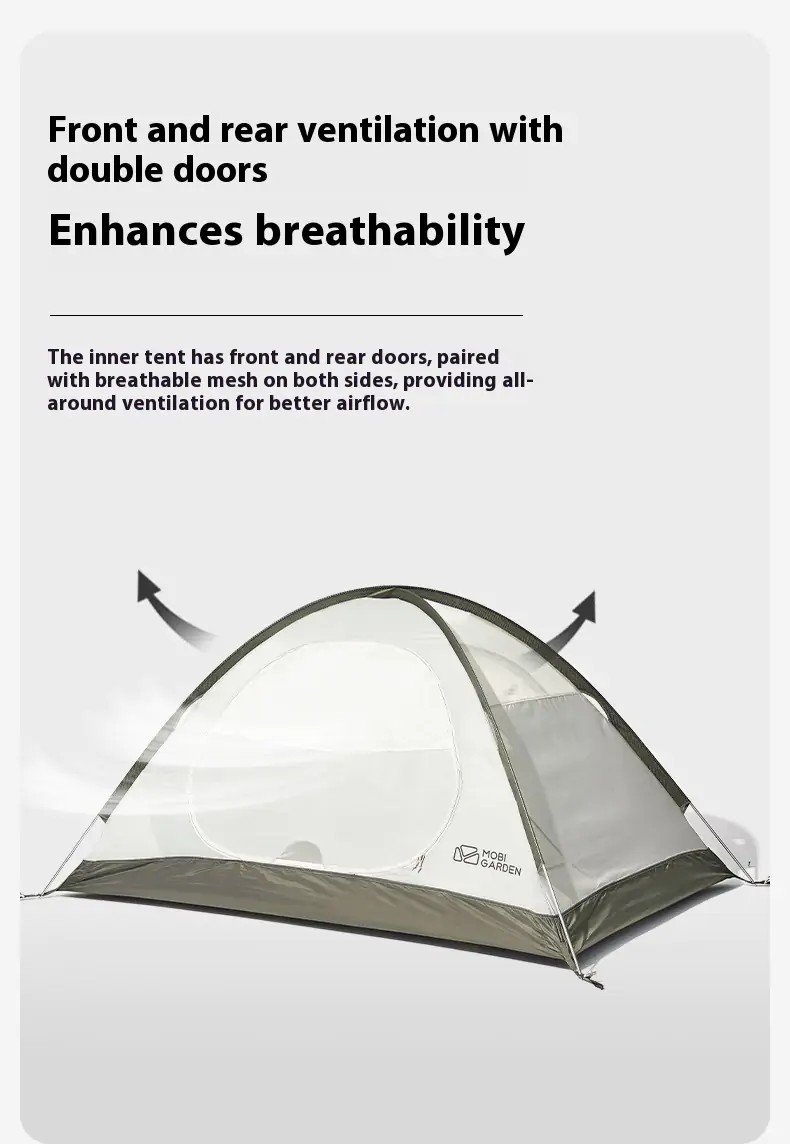 Tent-Mat-MOBI-GARDEN-Cold-Mountain-3-PLUS-Tent-with-Extended-Snow-Skirt-and-Windproof-Design-Suitable-for-1-3-People-WHITE-12