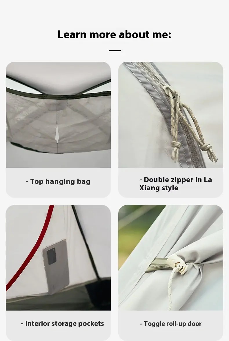 Tent-Mat-MOBI-GARDEN-Cold-Mountain-3-PLUS-Tent-with-Extended-Snow-Skirt-and-Windproof-Design-Suitable-for-1-3-People-WHITE-18