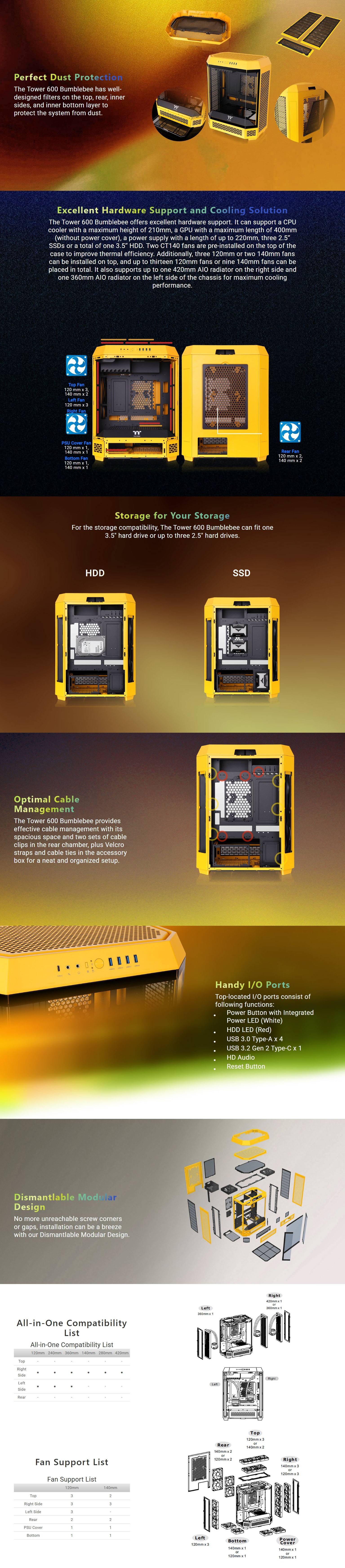 Thermaltake-Cases-Thermaltake-The-Tower-600-TG-Mid-Tower-ATX-Case-Bumblebee-CA-1Z1-00M4WN-00-2