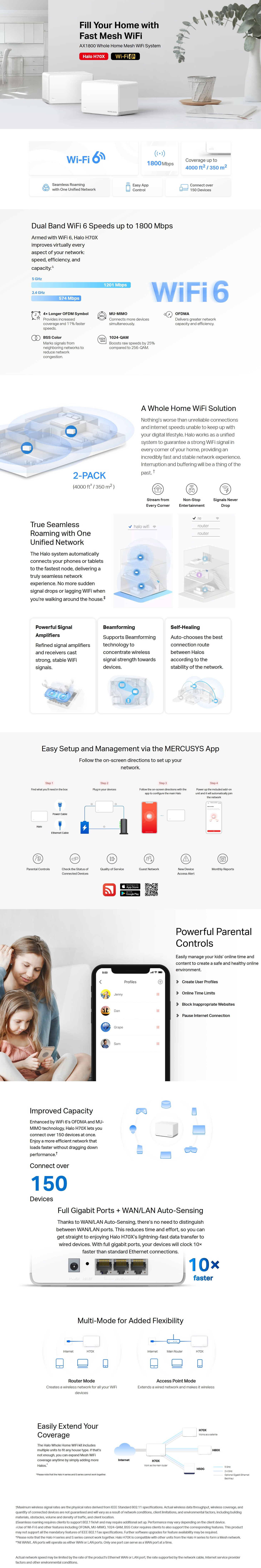 Wireless-Access-Points-WAP-Mercusys-AX1800-Whole-Home-Mesh-WiFi-6-System-Halo-H70X-2-pack-1 Wireless-Access-Points-WAP-Mercusys-AX1800-Whole-Home-Mesh-WiFi-6-System-Halo-H70X-2-pack-1