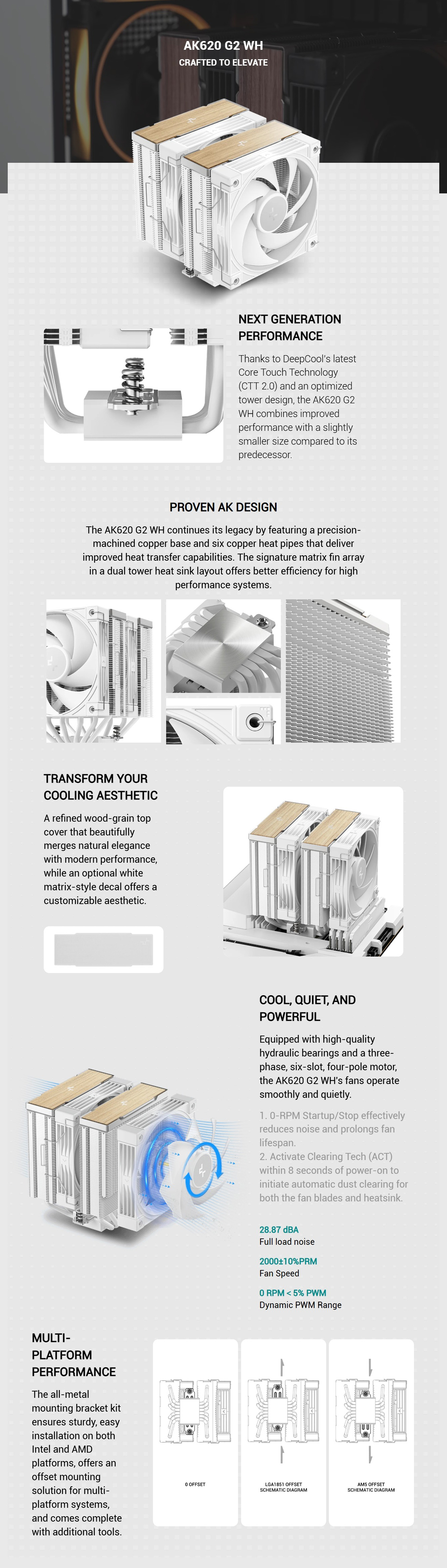 CPU-Cooling-DeepCool-AK620-G2-Wood-Grain-Top-Cover-CPU-Cooler-White-AK620-G2-WH-1