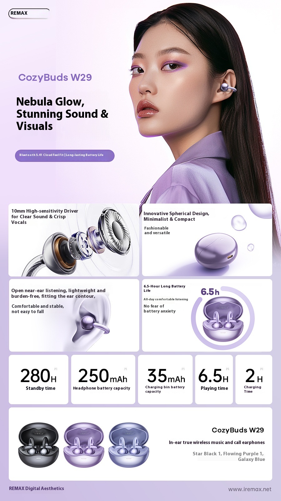 Headphones-REMAX-clip-on-OWS-true-wireless-music-calling-Bluetooth-headset-open-high-definition-compact-headset-W29-Galaxy-Blue-5