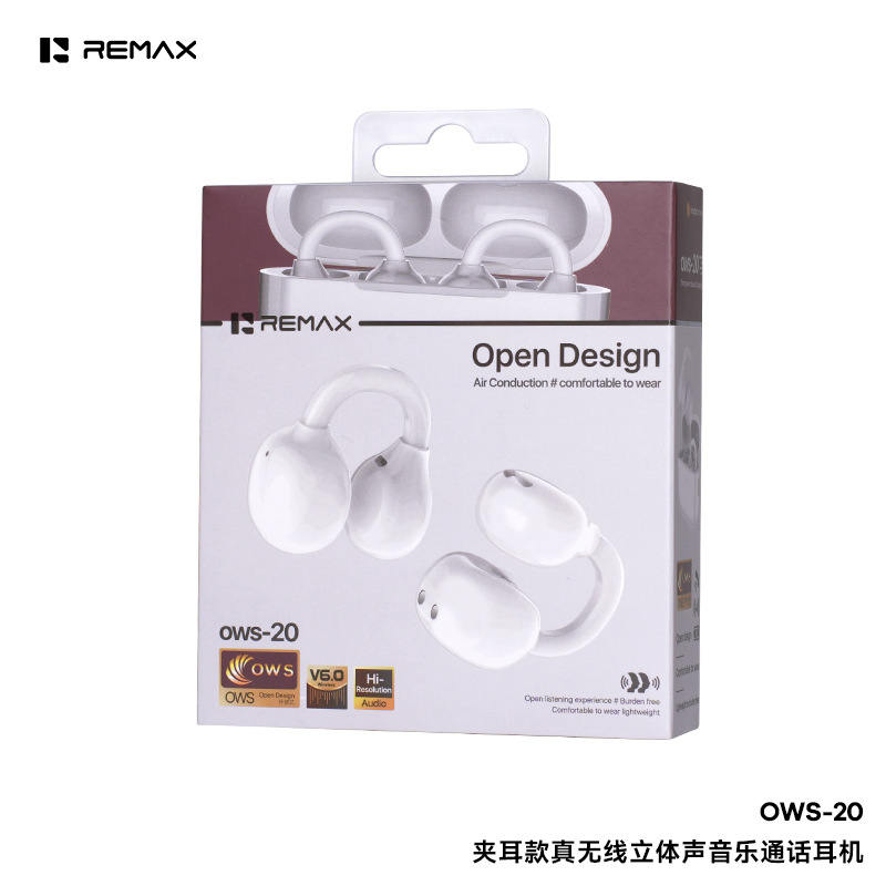 Headphones-REMAX-clip-on-wireless-6-0-Bluetooth-headset-ear-friendly-high-definition-music-calling-headset-OWS-20-4