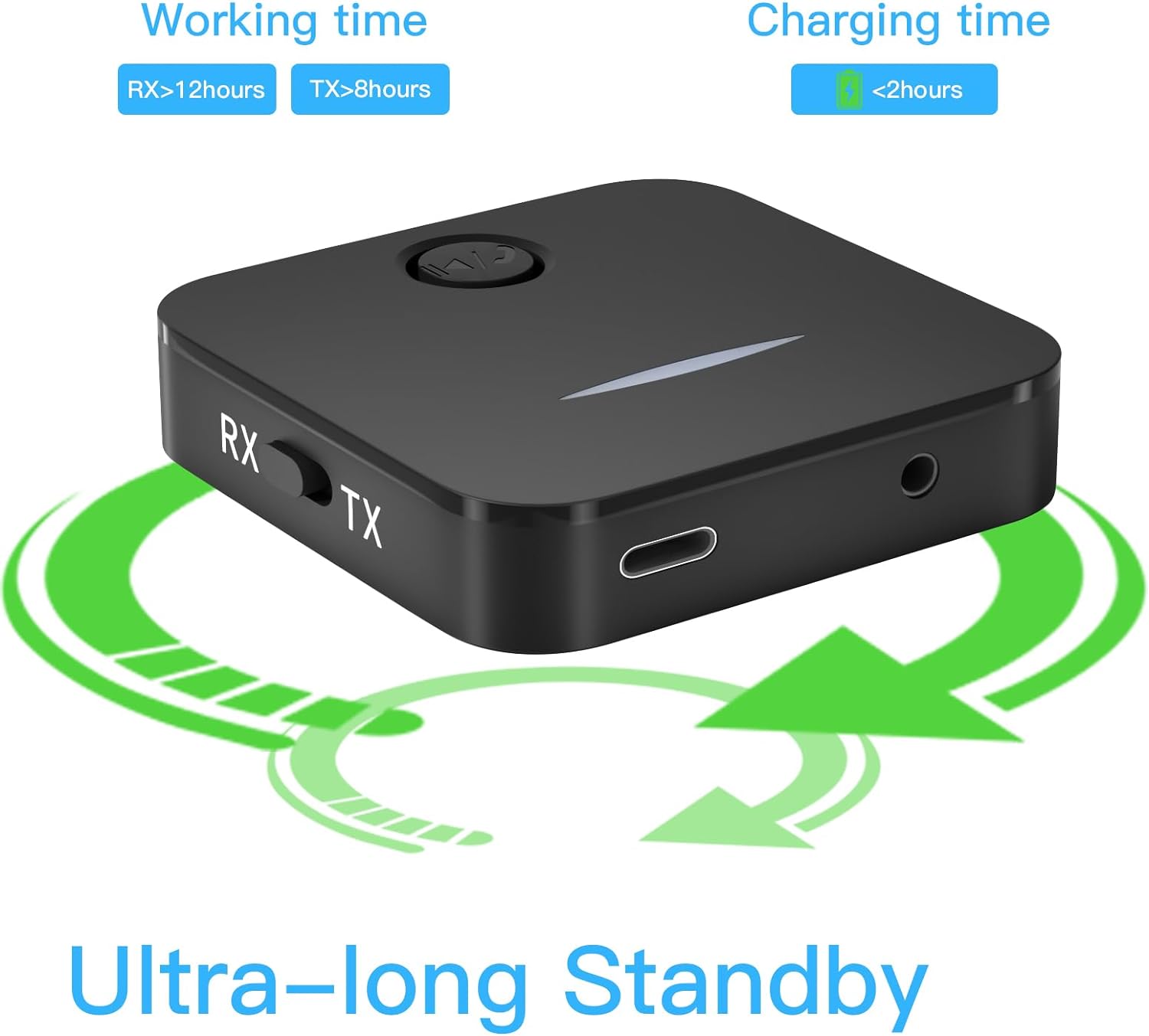Bluetooth-Adapters-Bluetooth-Adapter-Audio-5-0-Bluetooth-Transmitter-Receiver-2-in-1-Low-Latency-with-3-5mm-Audio-Cable-for-TV-Car-PC-Headphones-Speakers-etc-15