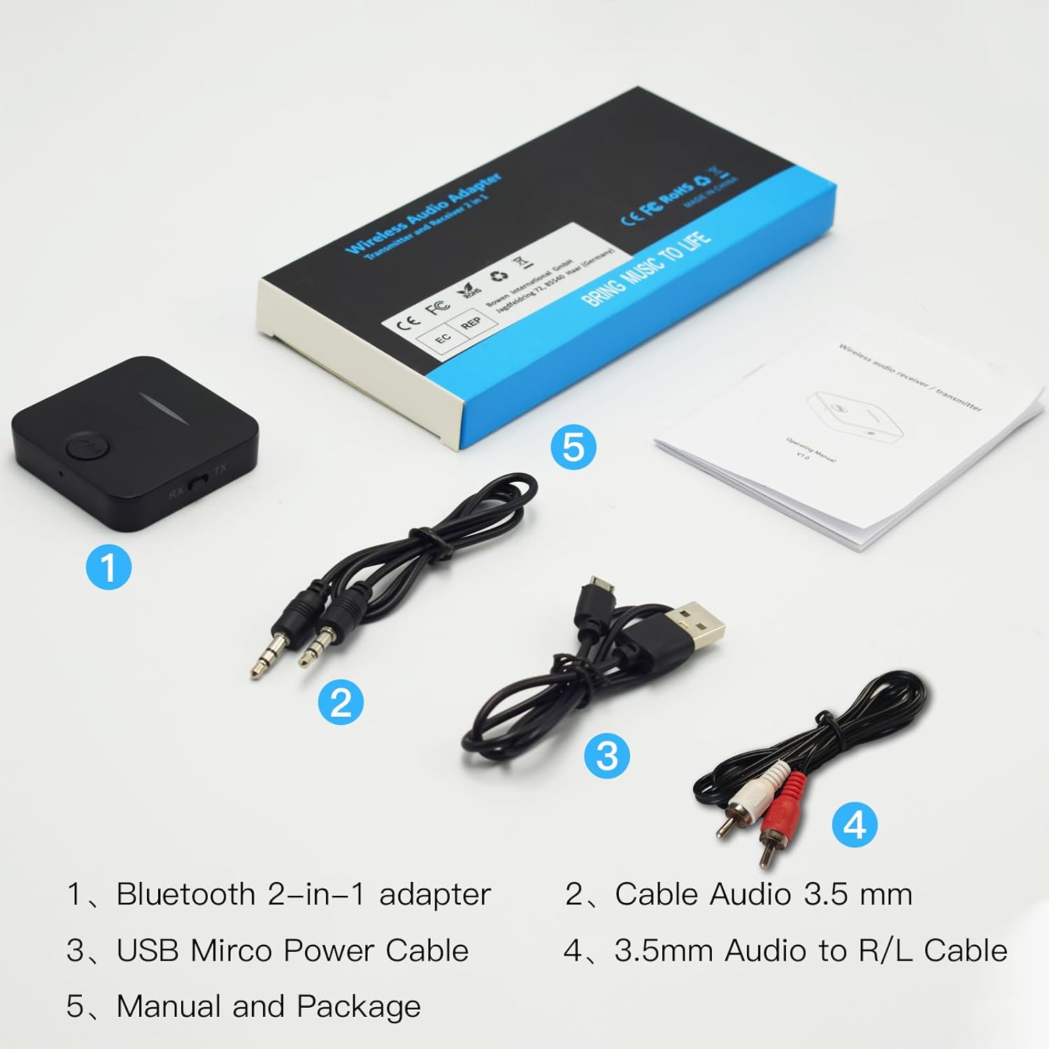 Bluetooth-Adapters-Bluetooth-Adapter-Audio-5-0-Bluetooth-Transmitter-Receiver-2-in-1-Low-Latency-with-3-5mm-Audio-Cable-for-TV-Car-PC-Headphones-Speakers-etc-16