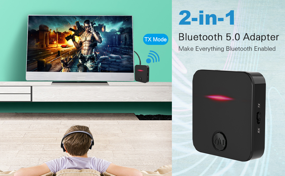 Bluetooth-Adapters-Bluetooth-Adapter-Audio-5-0-Bluetooth-Transmitter-Receiver-2-in-1-Low-Latency-with-3-5mm-Audio-Cable-for-TV-Car-PC-Headphones-Speakers-etc-7